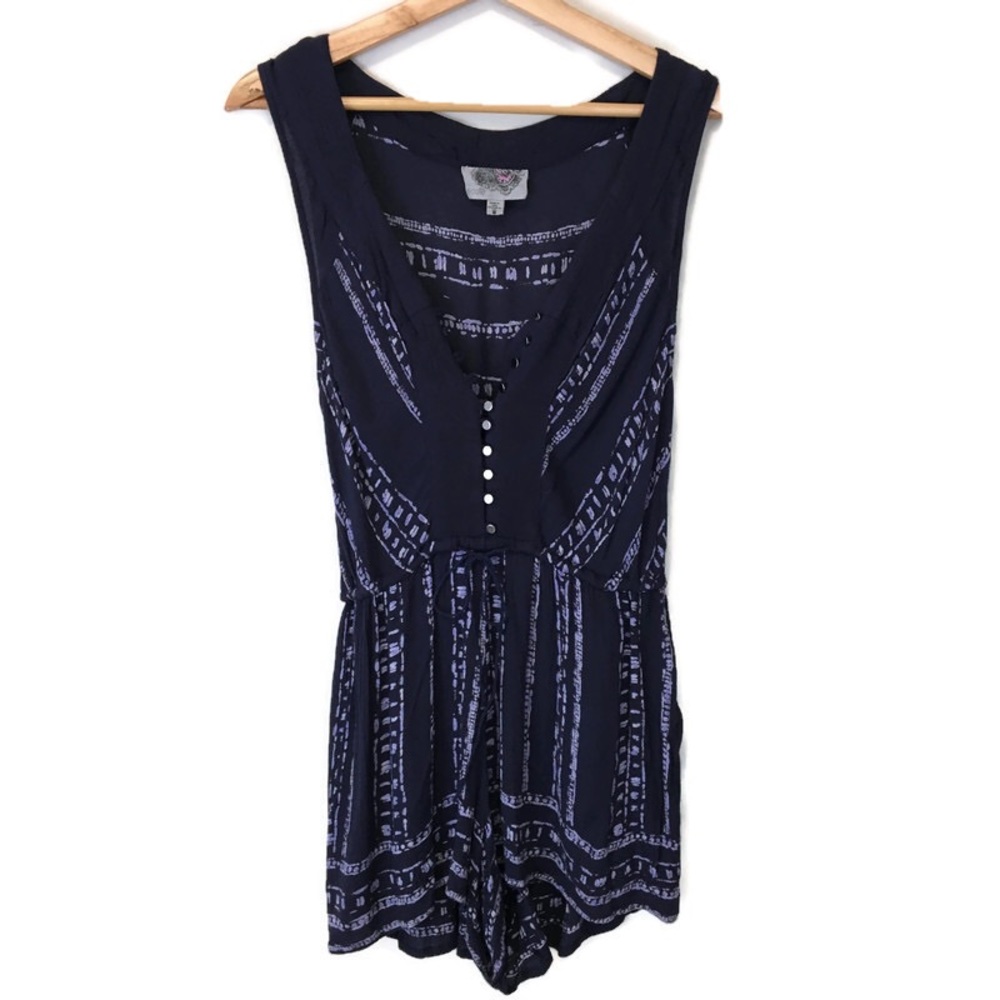 Ecote Urban Outfitters Magdelina Romper Small